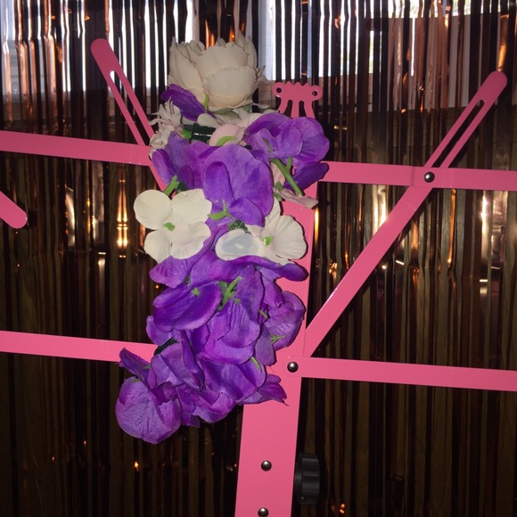 Peony and Wisteria Flower Crown - Picture 7 of 12